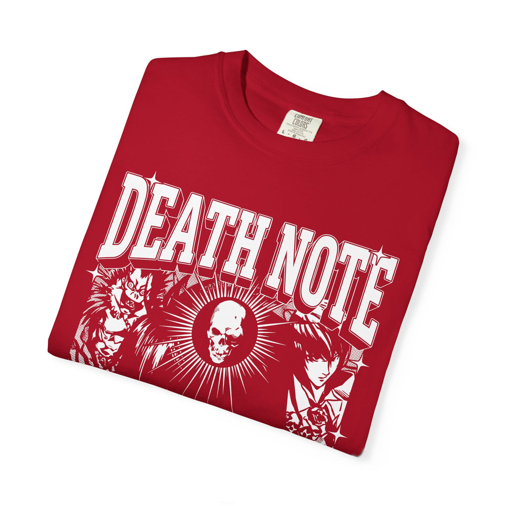 Gothic Skull Manga Detective Classic Tee | Dark Anime Gift