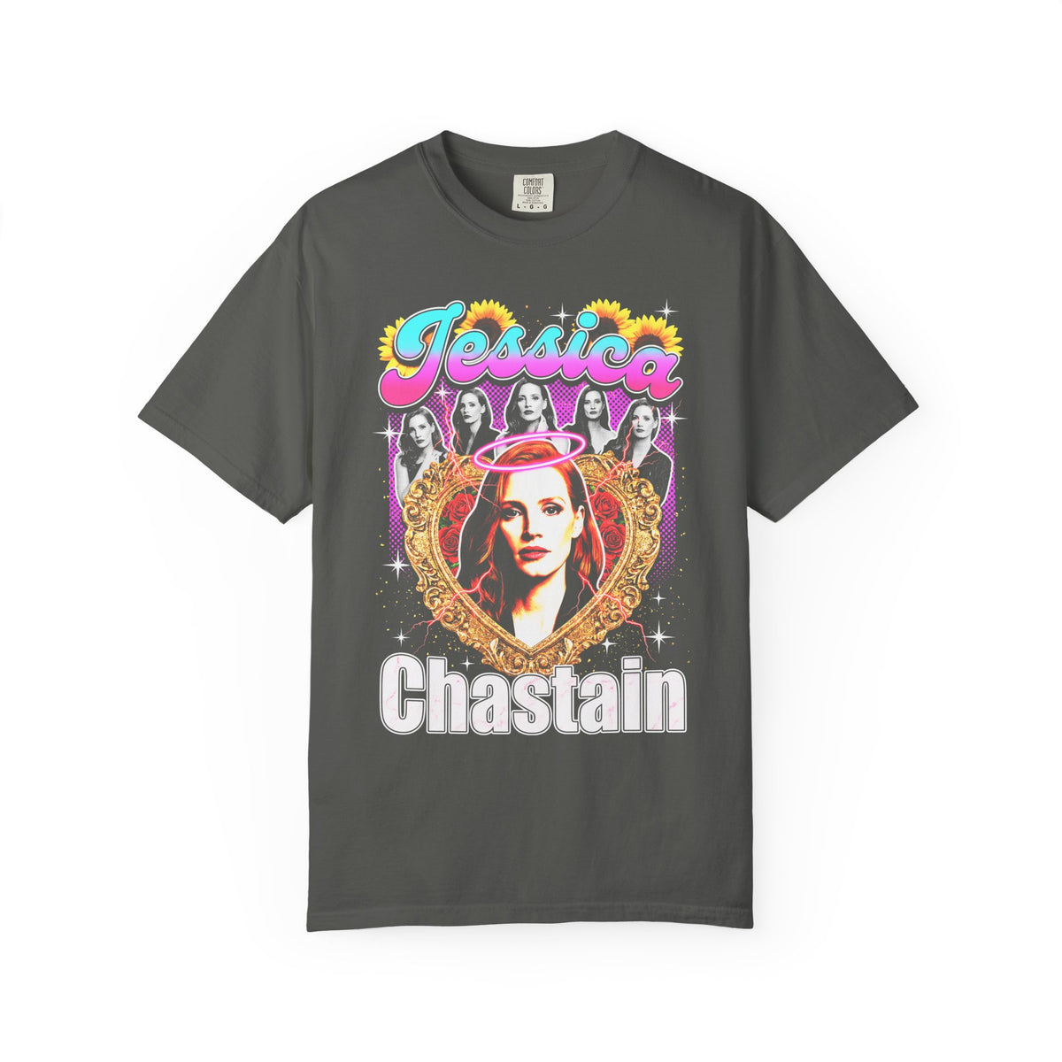 Jessica Chastain Classic Tee | 90s Graphic | Bootleg Style