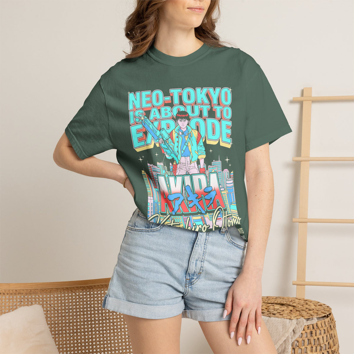 Neo Tokyo Is About To Explode Classic Tee | Cyberpunk Anime