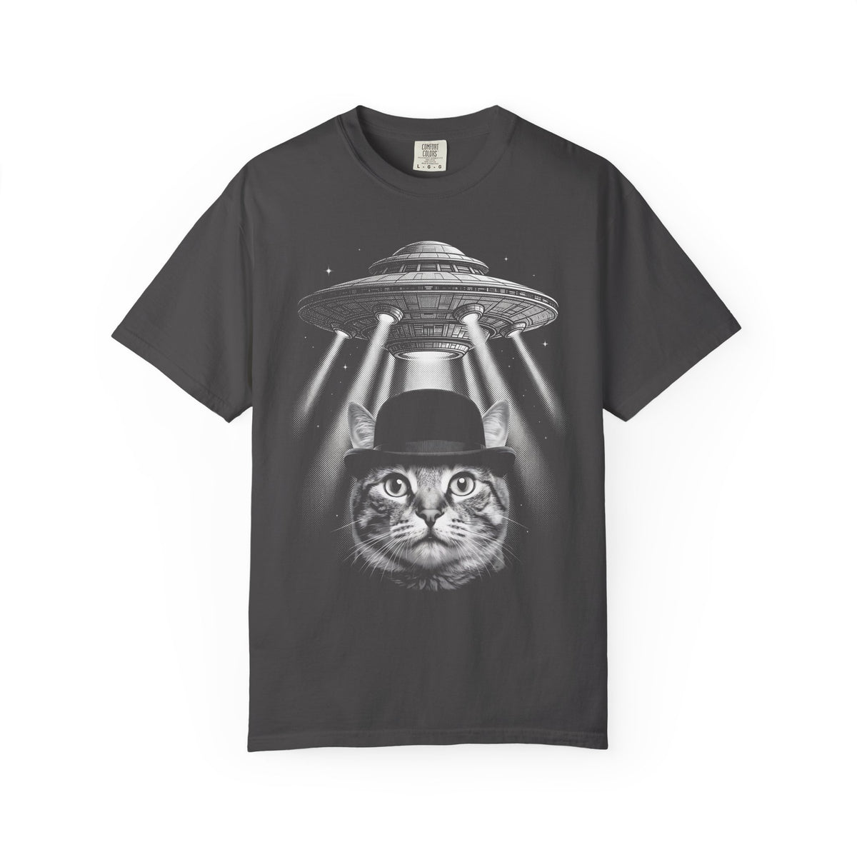Alien Cat Classic Tee | Space Feline | Sci-Fi Vintage