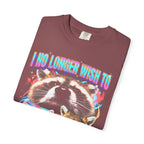 I No Longer Wish To Have Thoughts Classic Tee | Raccoon Meme