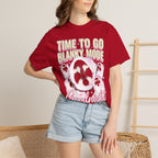 Time To Go Blanky Mode Classic Tee | Goodnight Funny Raccoon