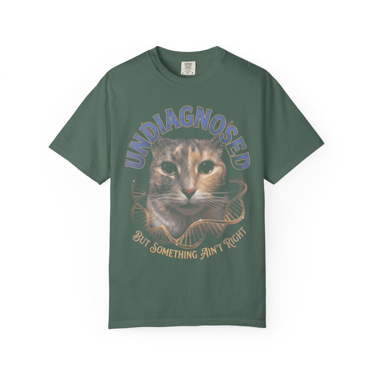 Undiagnosed Cat Classic Tee | Sarcastic Medical | DNA Helix