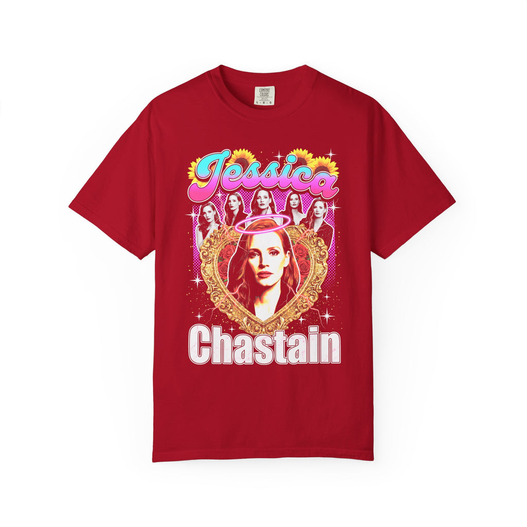 Jessica Chastain Classic Tee | 90s Graphic | Bootleg Style
