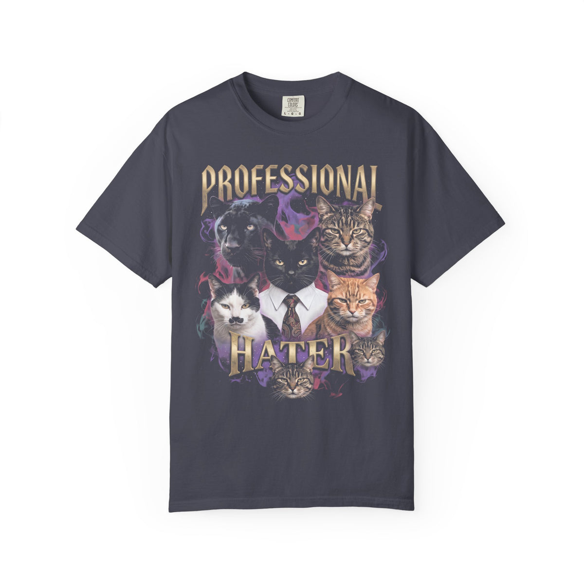Professional Hater Classic Tee | Business Cat | 90s Bootleg