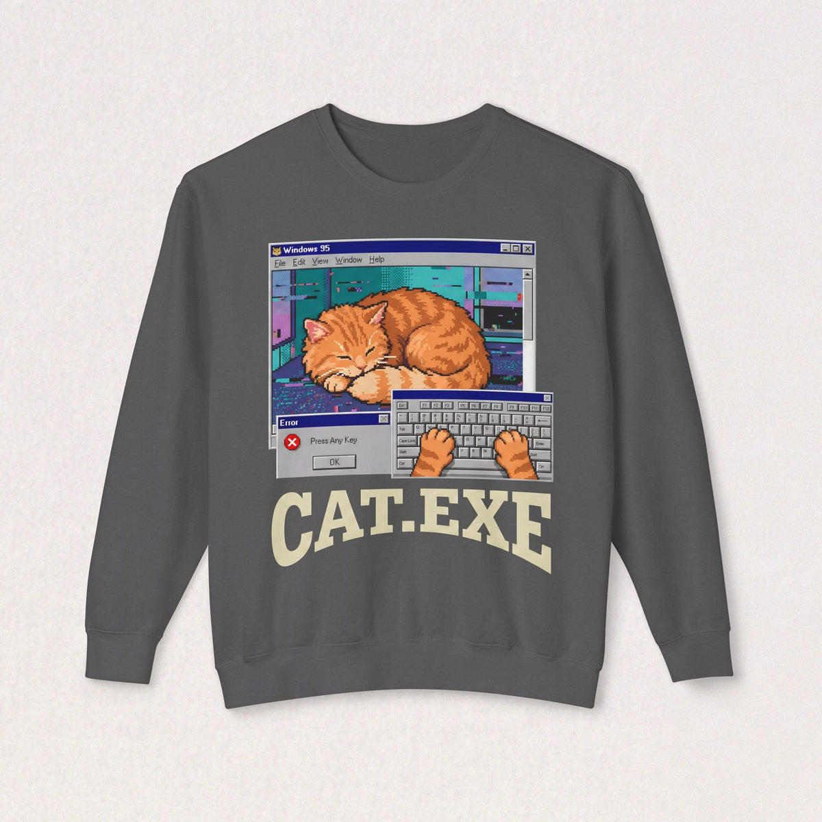 CAT.EXE Unisex Sweatshirt