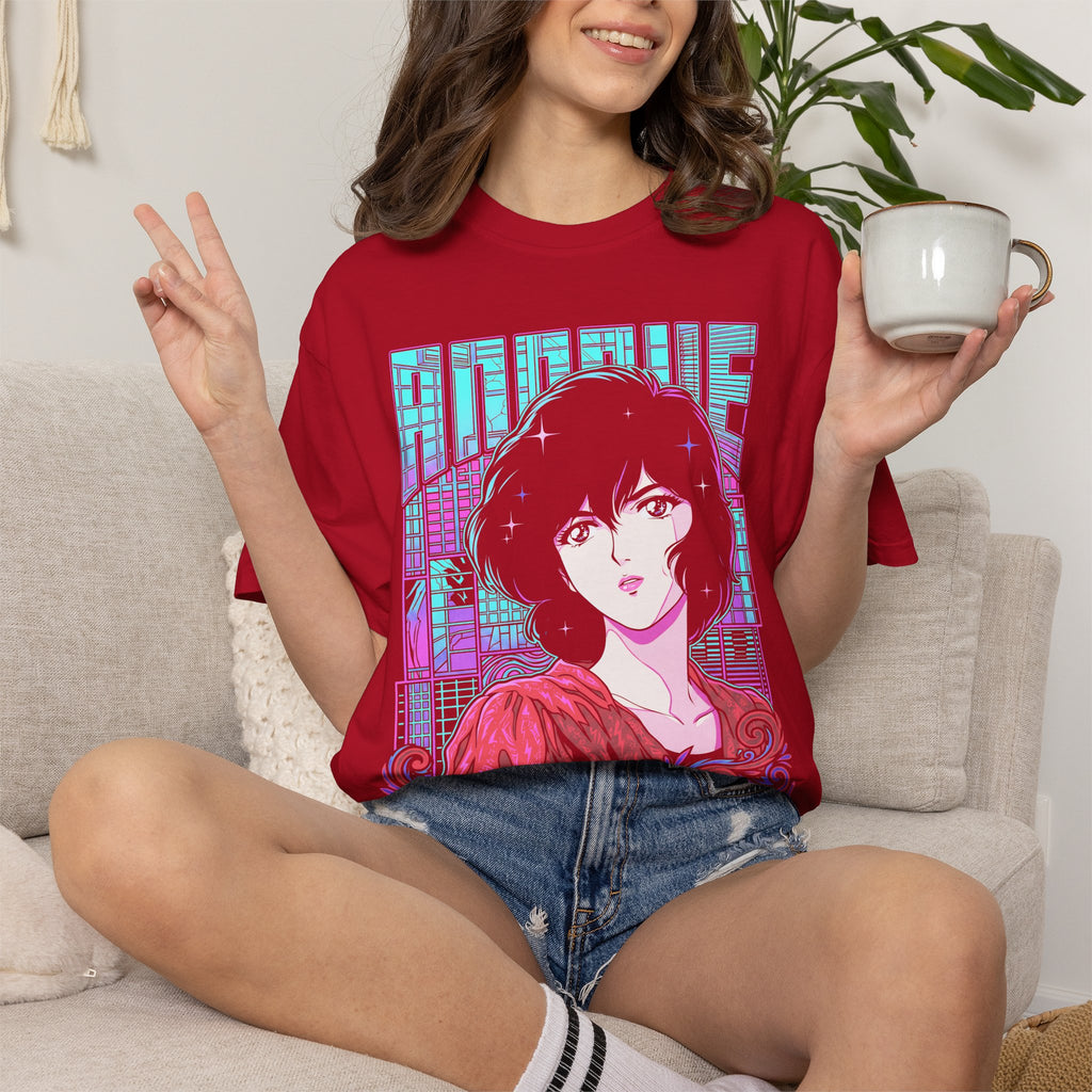 80s City Pop Girl Classic Tee | Anime Retro | Vintage Graphic