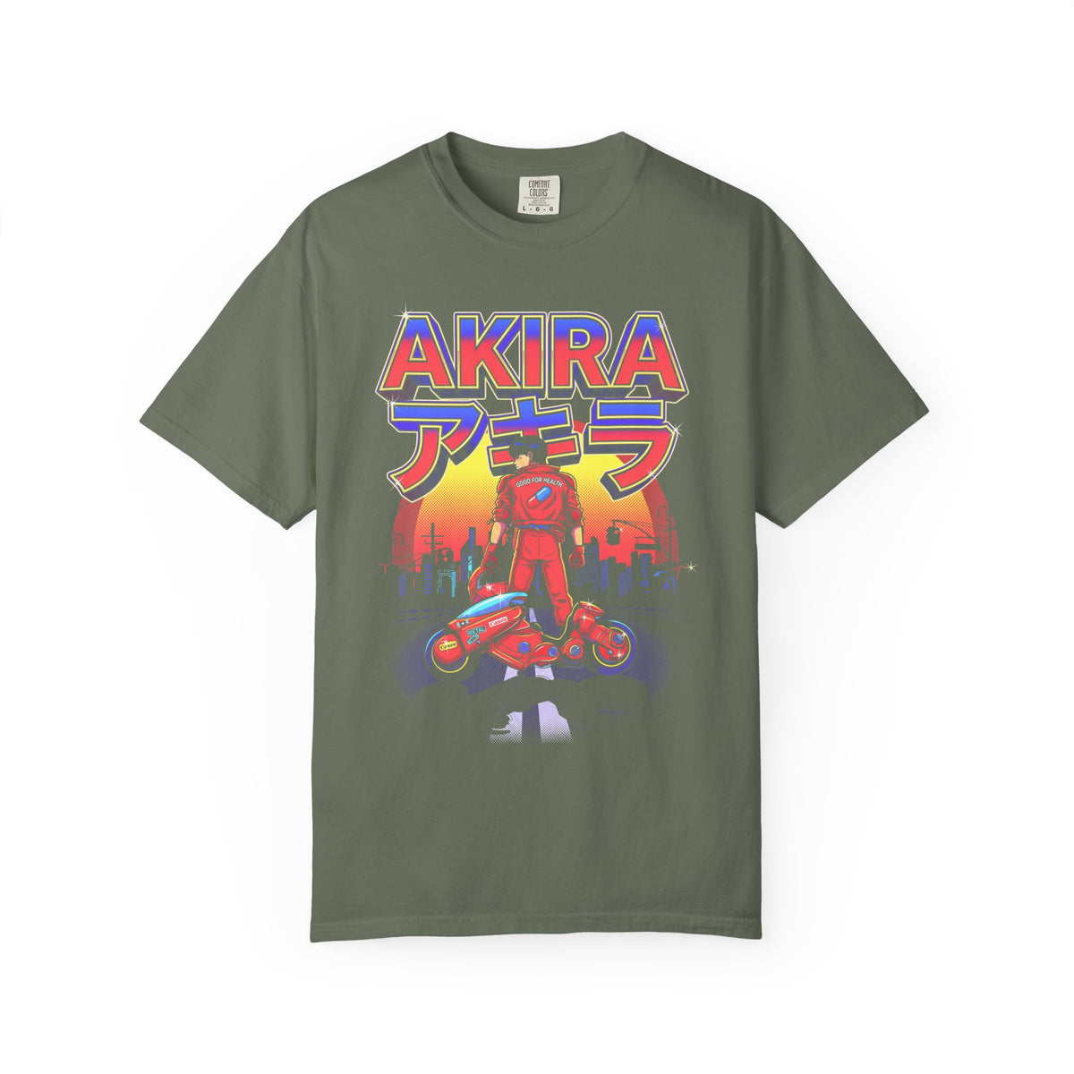 Cyberpunk Motorcycle Rider Classic Tee | Japanese | Manga Gift