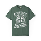 Live Fast Eat Trash Raccoon Classic Tee | Vintage | Funny Gift