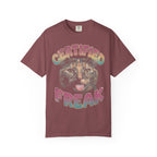 Certified Freak Cat Classic Tee | Funny Blep Mlem | Retro Art
