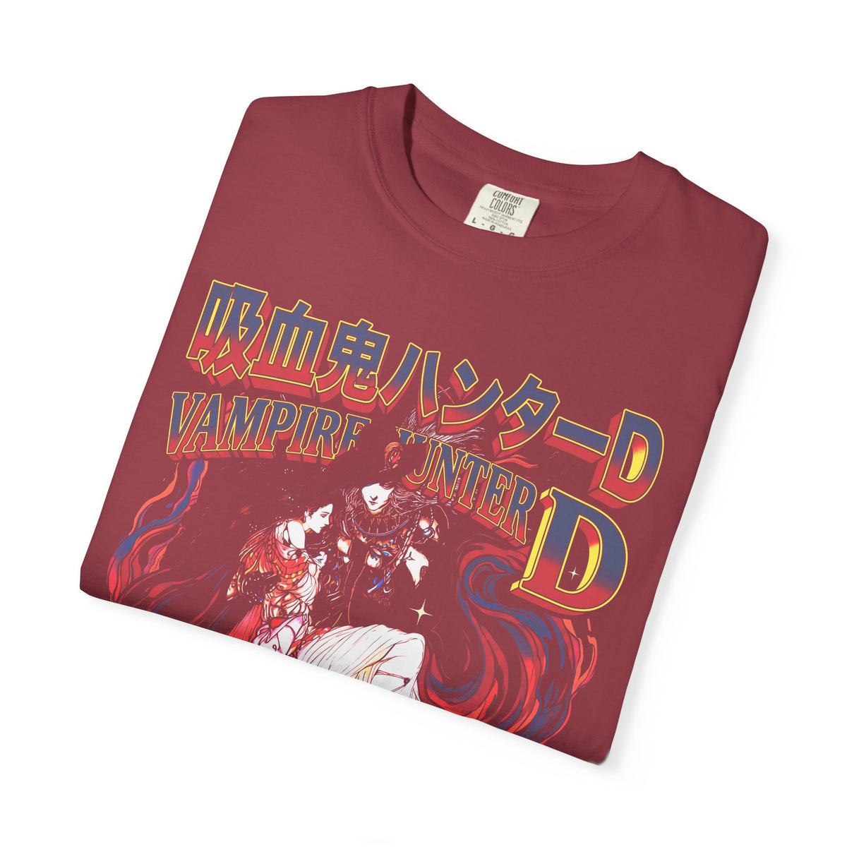 Dark Fantasy Vampire Classic Tee | 90s Retro | Manga Gift