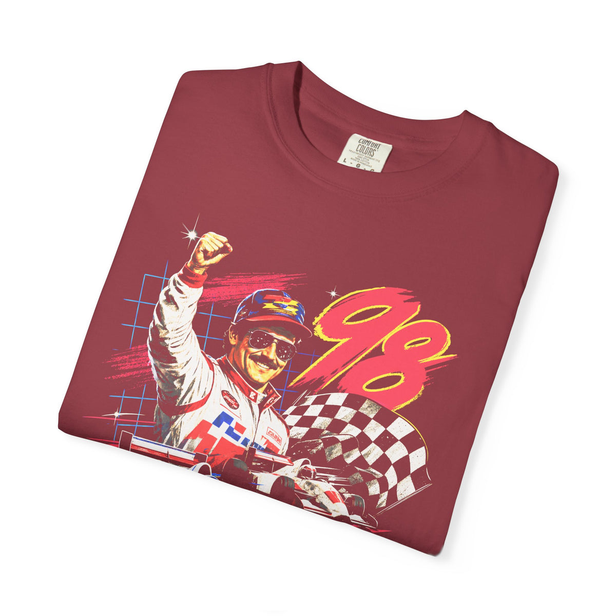 Vintage 98 Racing Driver Classic Tee | 90s Motorsport Gift