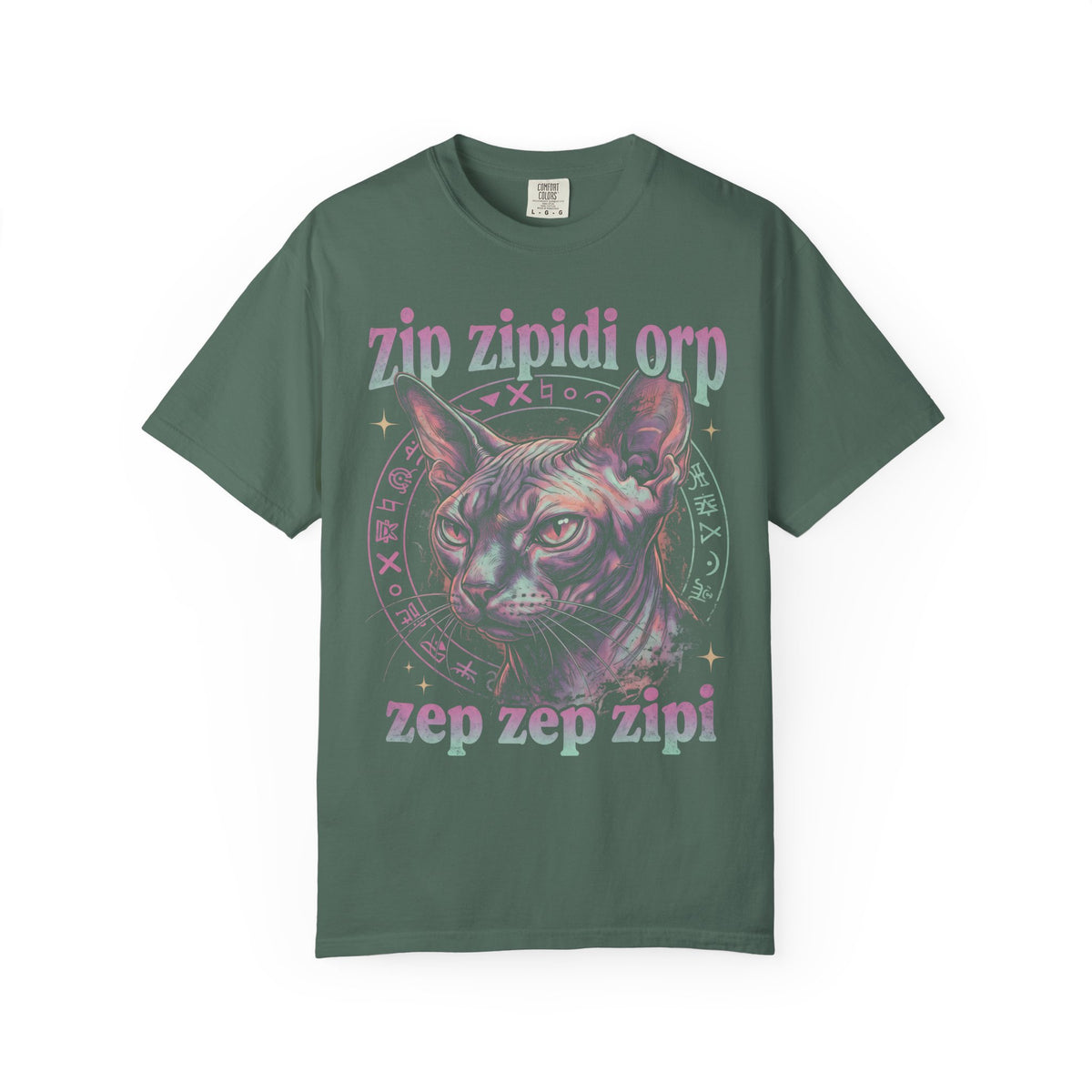 Sphynx Alien Cat Classic Tee | Cosmic Esoteric | Vintage