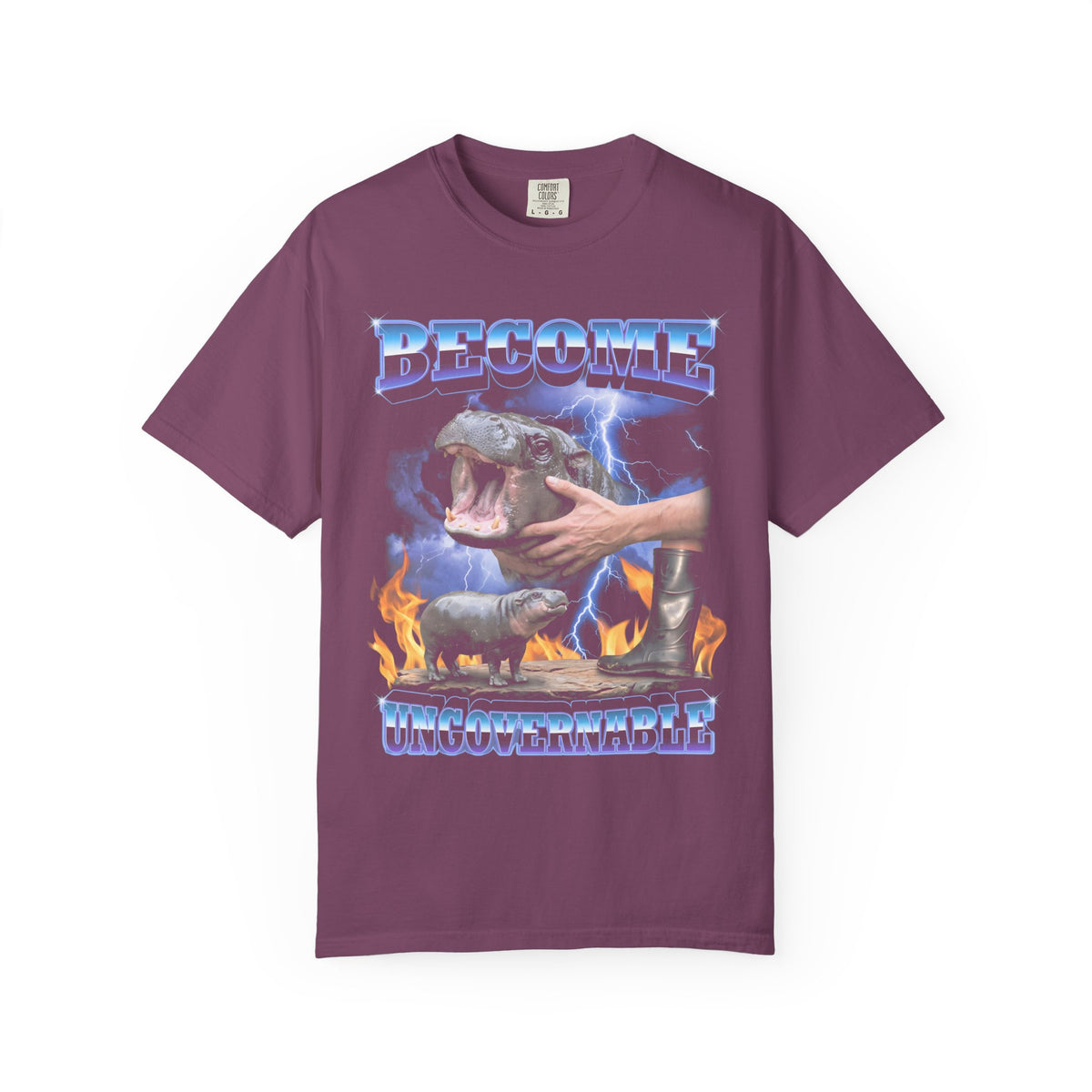 Become Ungovernable Classic Tee | Moo Deng | Funny Meme