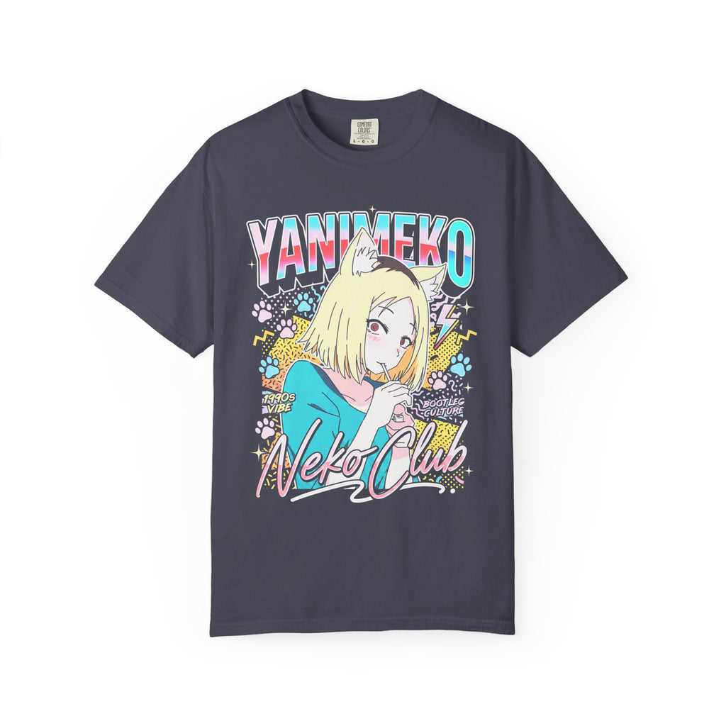 Neko Club Anime Girl Classic Tee | 1990s Vibe | Retro Gift