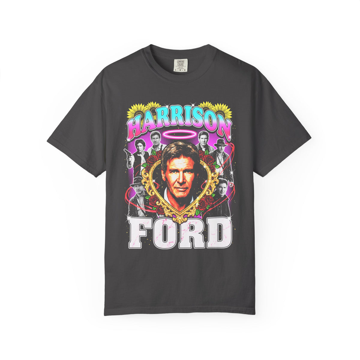 Harrison Ford Classic Tee | 90s Vintage | Movie Gift