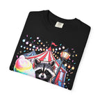 Circus Raccoon Classic Tee | Retro Carnival | Animal Gift