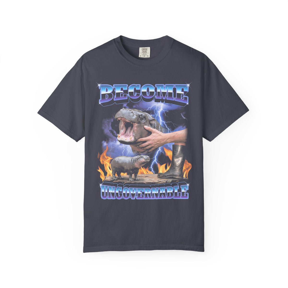 Become Ungovernable Classic Tee | Moo Deng | Funny Meme