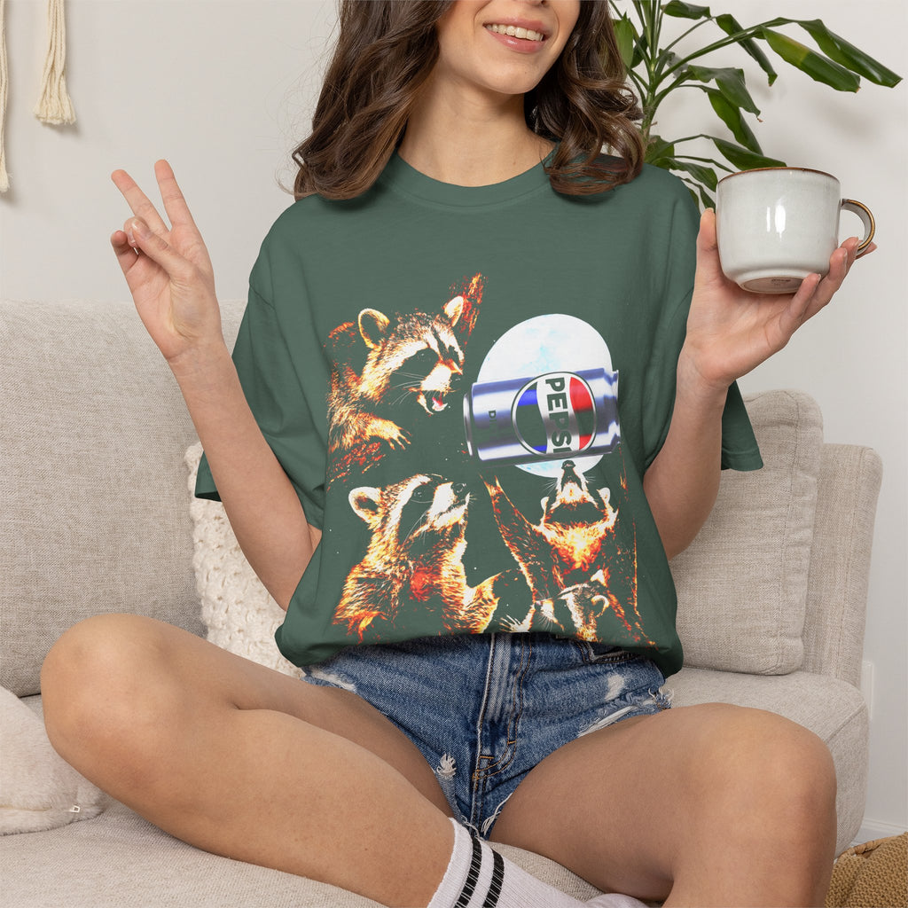 Raccoon Diet Pepsi Classic Tee | 90s Vintage | Funny Gift