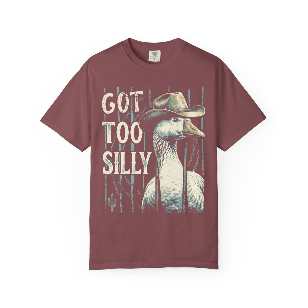 Got Too Silly Goose Classic Tee | Cowboy Western | Funny Honk