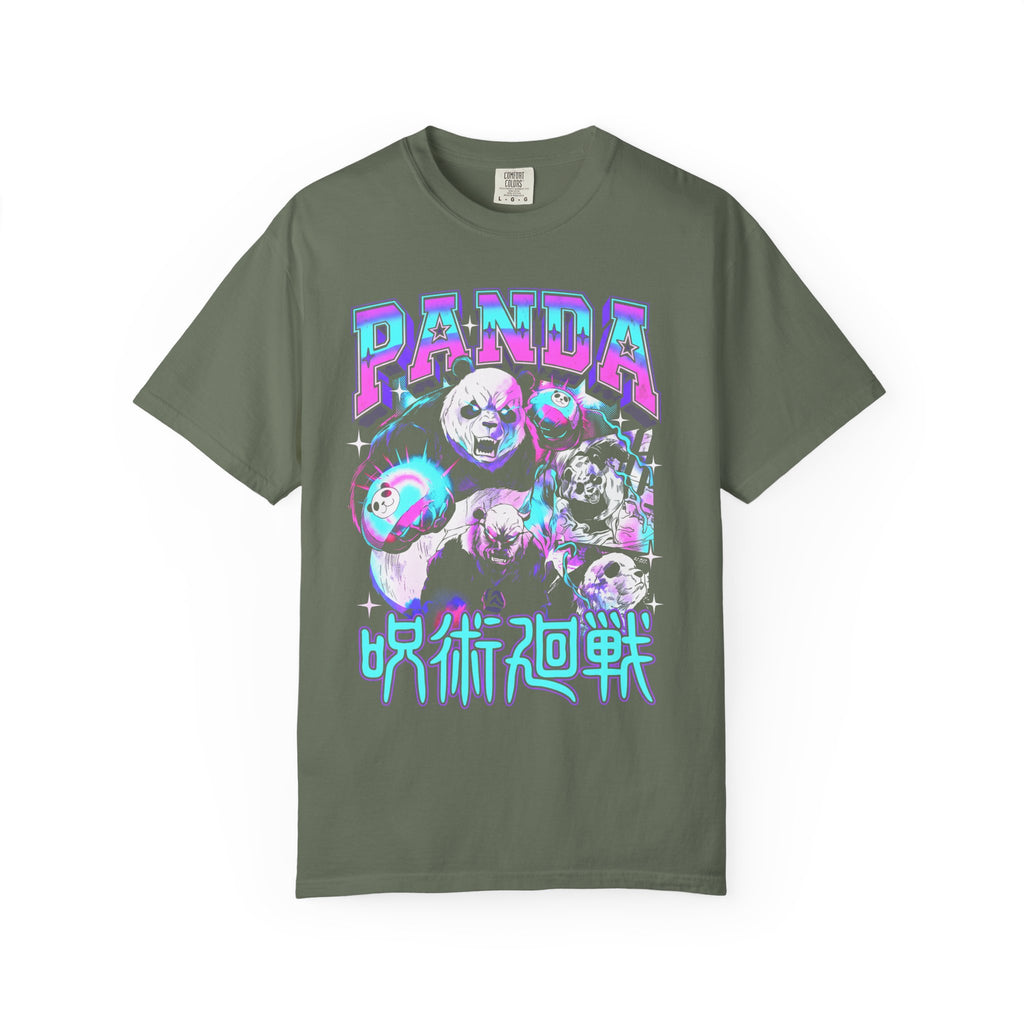 Panda Sorcerer Fighter Classic Tee | Japanese Anime | Magic Gift