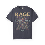 RAGE CONSUMES ME Classic Tee | Kneeling Knight | Dark Fantasy
