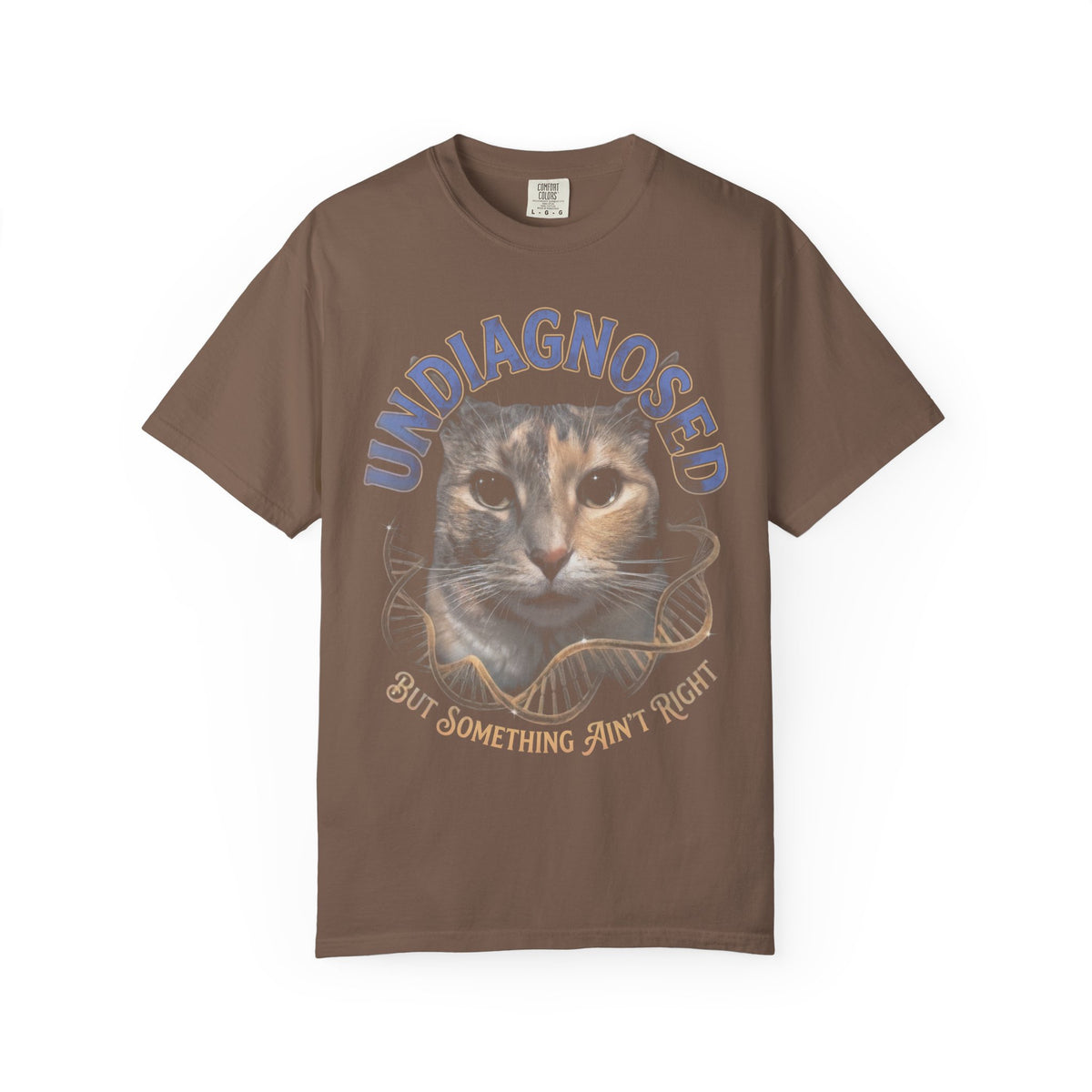 Undiagnosed Cat Classic Tee | Sarcastic Medical | DNA Helix
