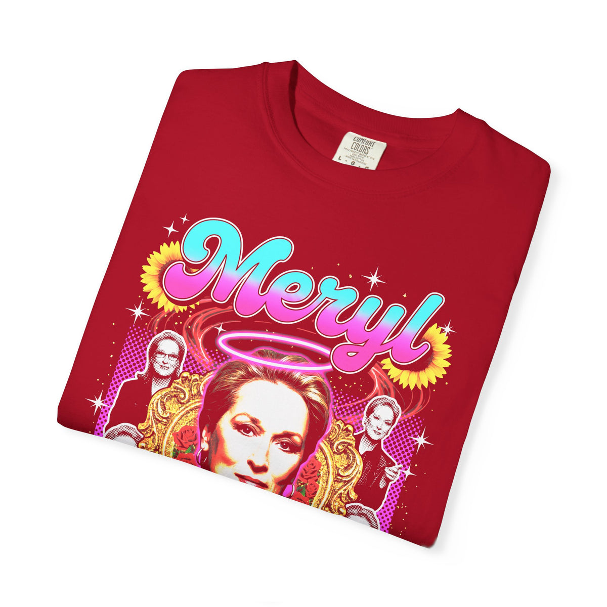 Meryl Streep Classic Tee | 90s Vintage | Actress Gift