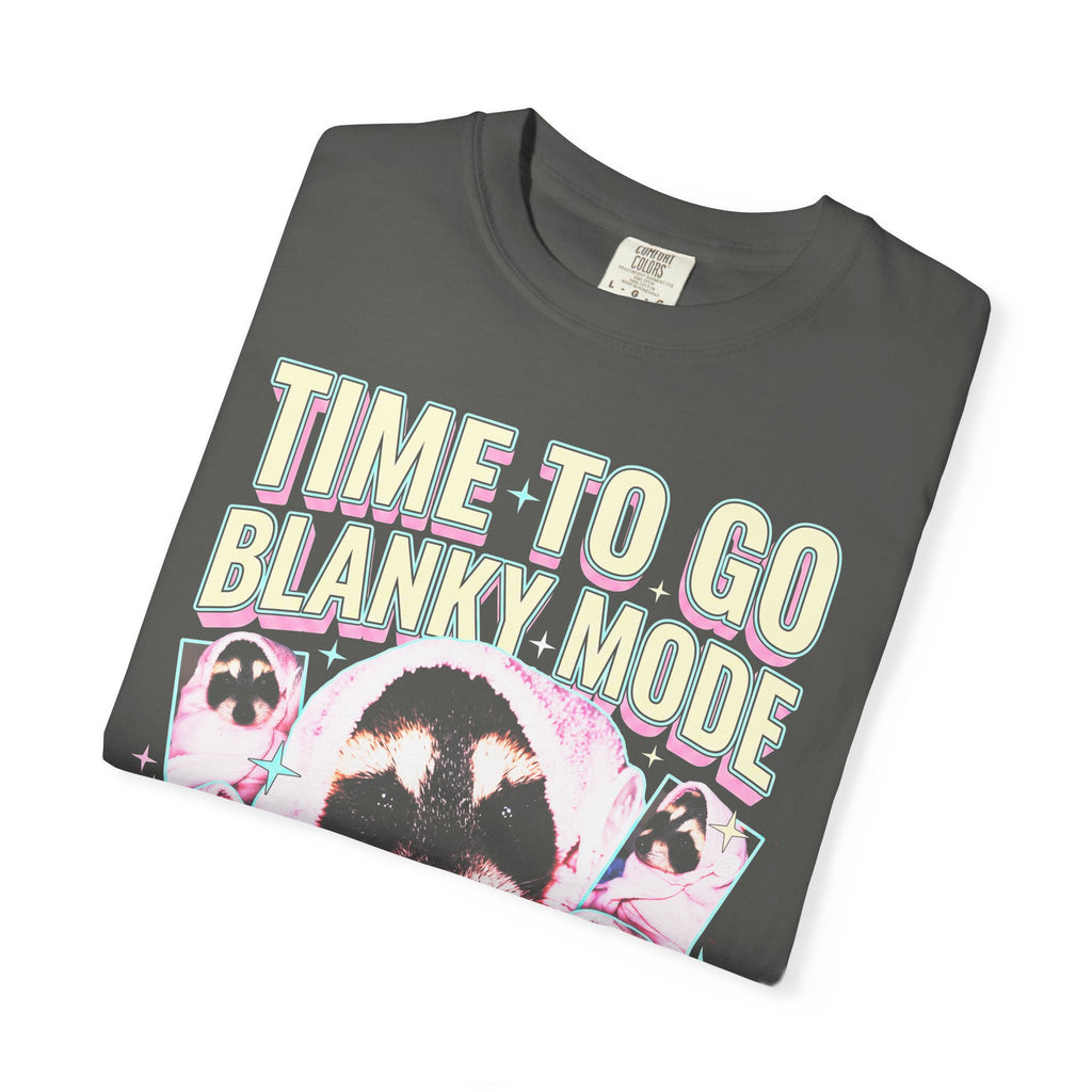 Time To Go Blanky Mode Classic Tee | Goodnight Funny Raccoon