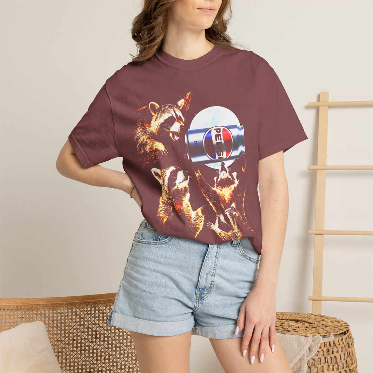 Raccoon Diet Pepsi Classic Tee | 90s Vintage | Funny Gift