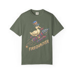 Firequacker Duck Classic Tee | 4th of July | Patriotic Graphic
