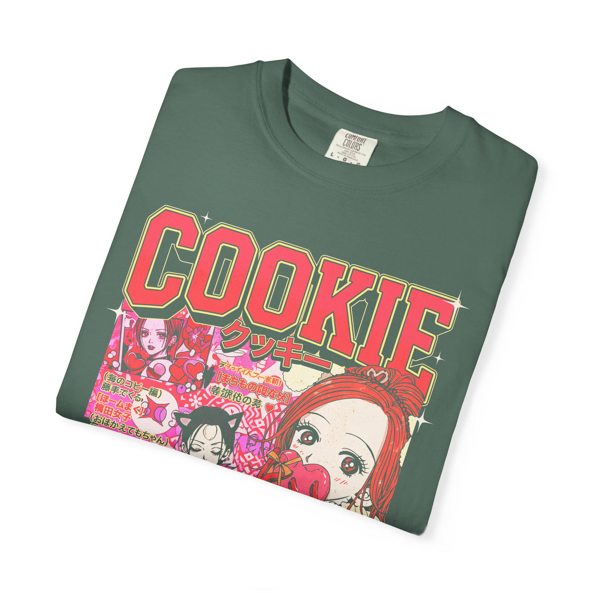 Cookie Japanese Manga Classic Tee | 90s Vintage | Retro Gift
