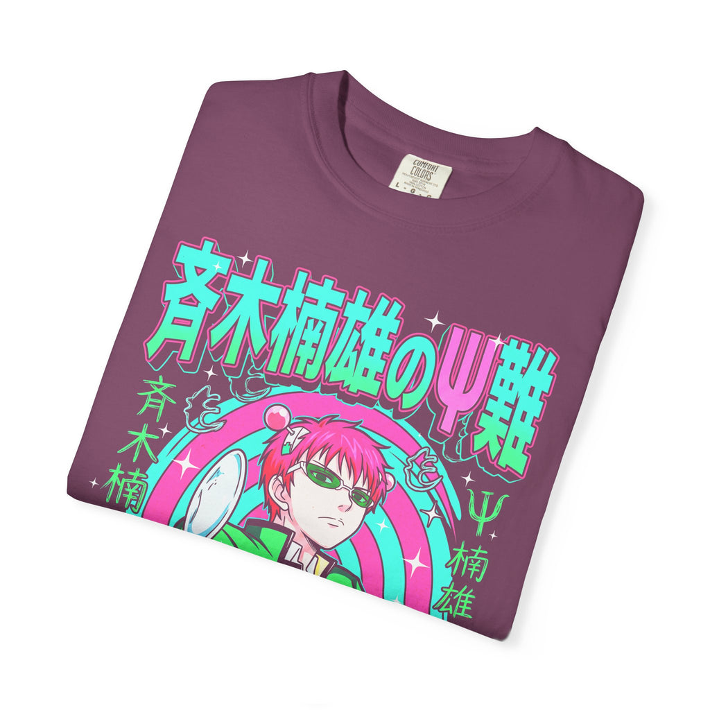 Psychic Boy Pink Hair Classic Tee | Retro Anime | 90s Vintage