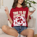 Time To Go Blanky Mode Classic Tee | Goodnight Funny Raccoon