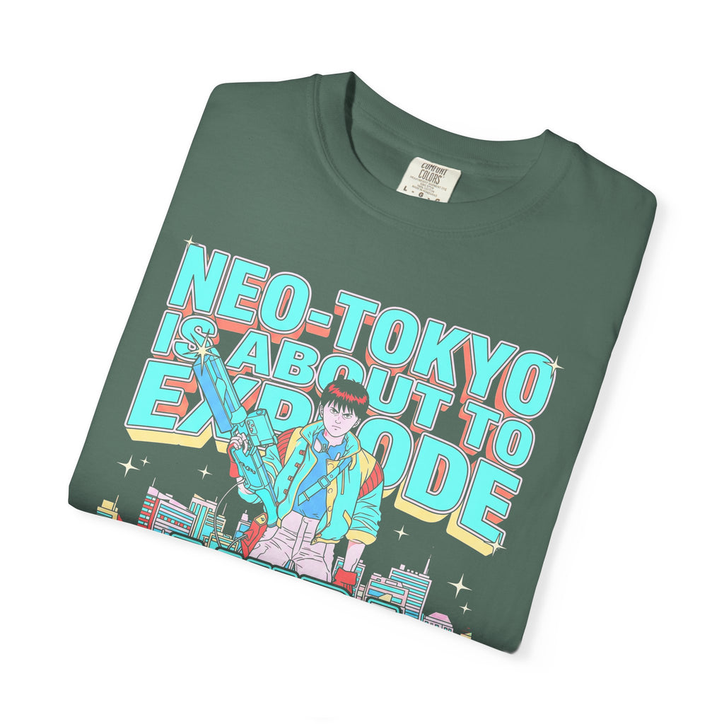Neo Tokyo Is About To Explode Classic Tee | Cyberpunk Anime