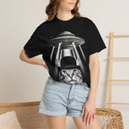 Alien Cat Classic Tee | Space Feline | Sci-Fi Vintage