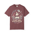 Flight Was Never An Option Classic Tee | Samurai Penguin Art