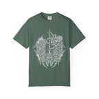 Gothic Spider Web Classic Tee | Stipple Art | Black White