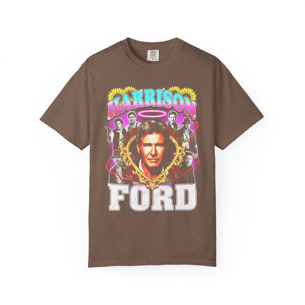 Harrison Ford Classic Tee | 90s Vintage | Movie Gift