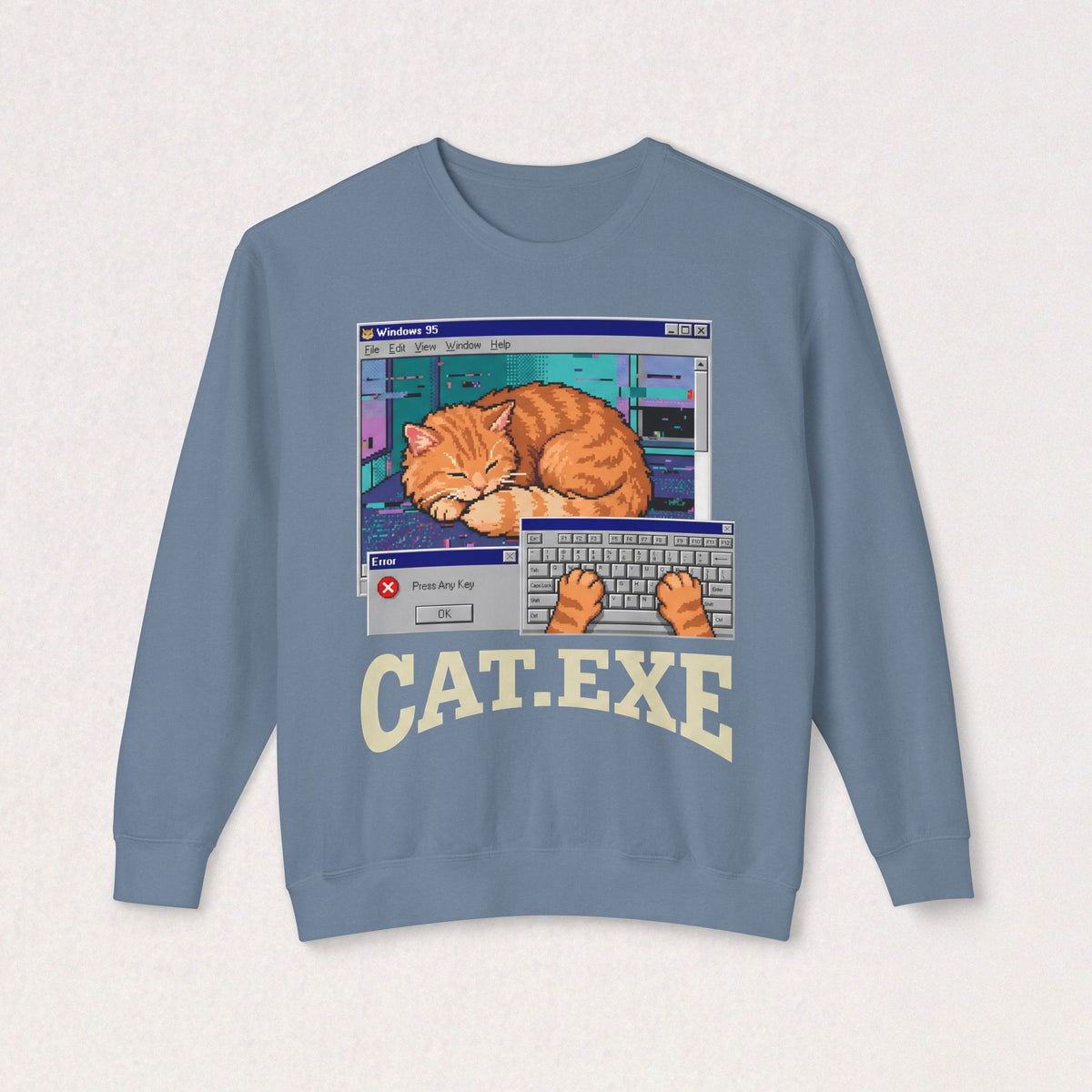 CAT.EXE Unisex Sweatshirt