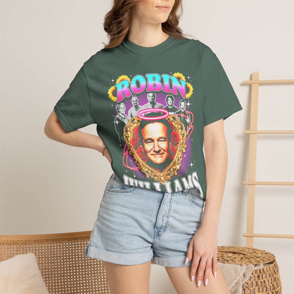 Robin Williams Classic Tee | 90s Vintage | Retro Actor Gift