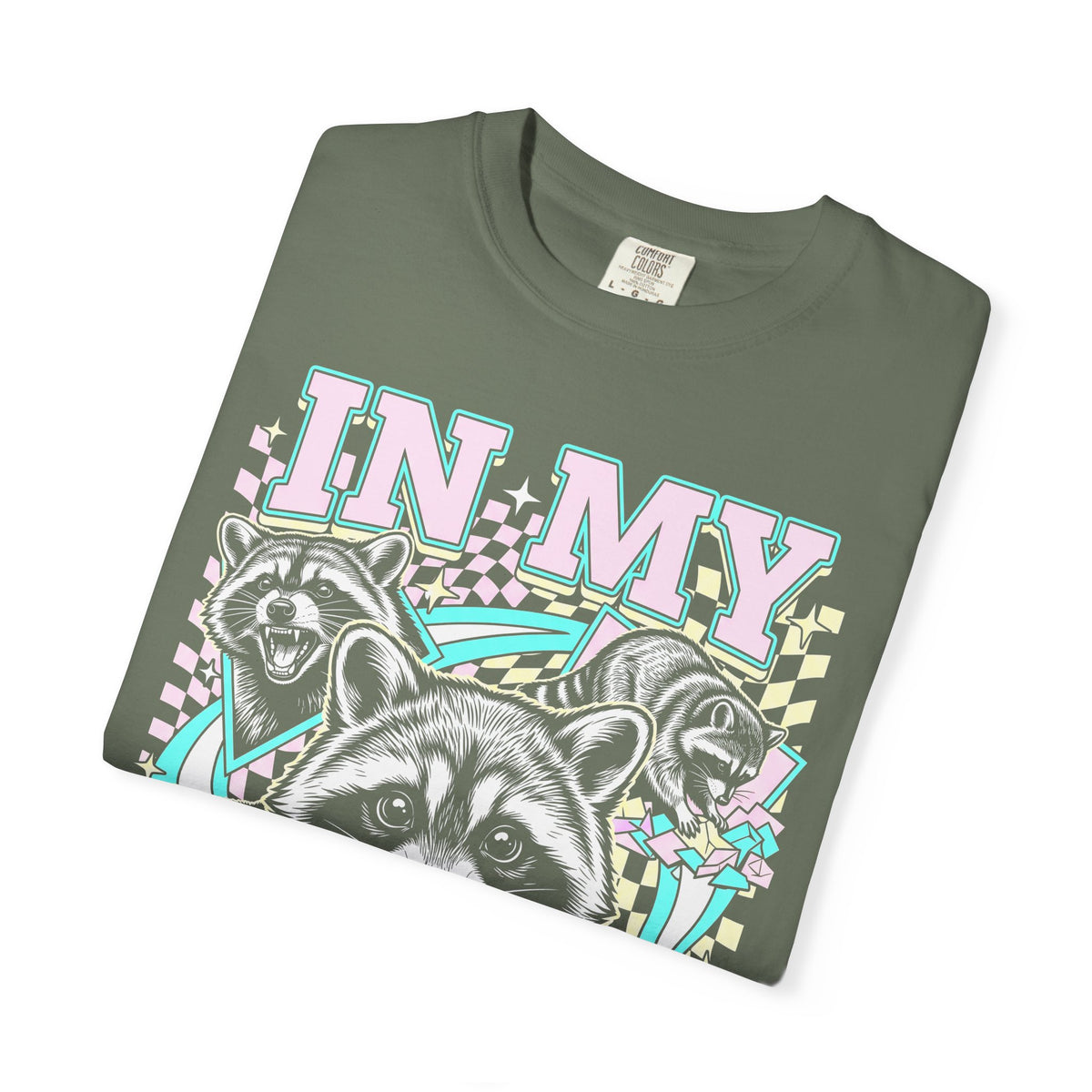 In My Feral Era Raccoon Classic Tee | 90s Vintage | Graphic