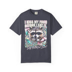 I Kiss My Food Before I Eat It Classic Tee | Raccoon Meme
