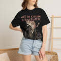 Off To Cause A Kerfuffle Classic Tee | Tabby Cat | Vintage