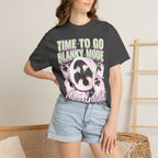 Time To Go Blanky Mode Classic Tee | Goodnight Funny Raccoon