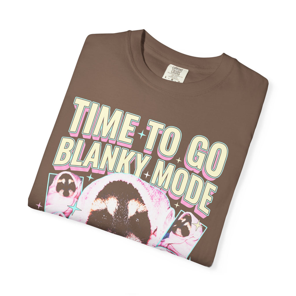 Time To Go Blanky Mode Classic Tee | Goodnight Funny Raccoon