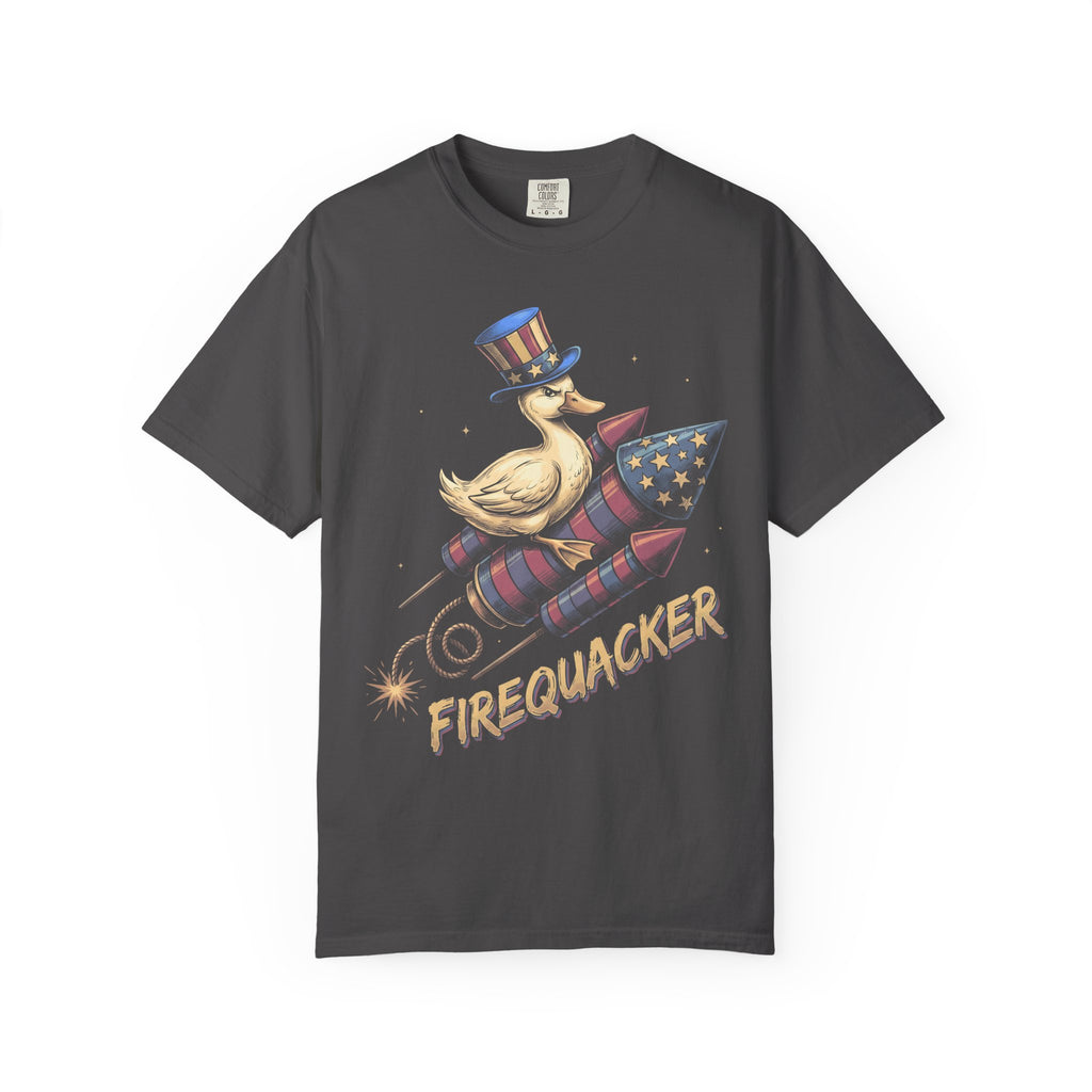 Firequacker Duck Classic Tee | 4th of July | Patriotic Graphic
