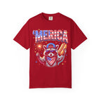 Merica Patriotic Raccoon Classic Tee | 4th Of July | USA Flag