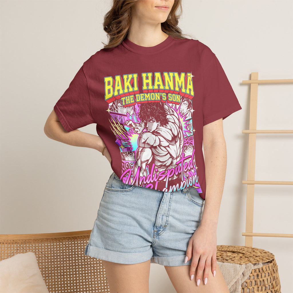 Demons Son Champion Classic Tee | Anime Fighter | Manga Gift