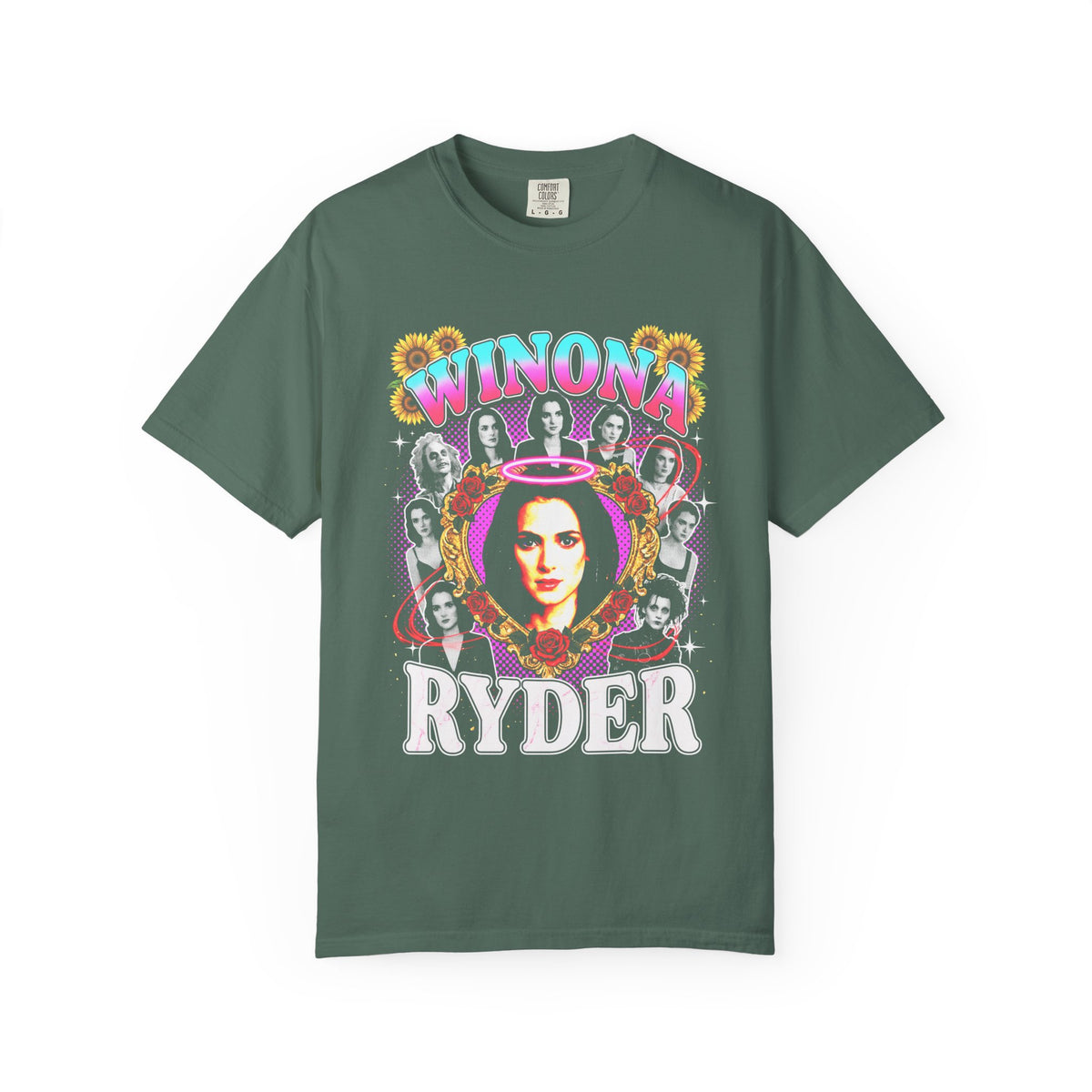 Winona Ryder Classic Tee | 90s Vintage | Retro Actress Gift